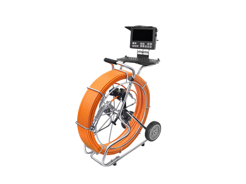 33mm Pan Tilt AHD 60m-150m 360 degree 8inch view Pipe Camera System 1