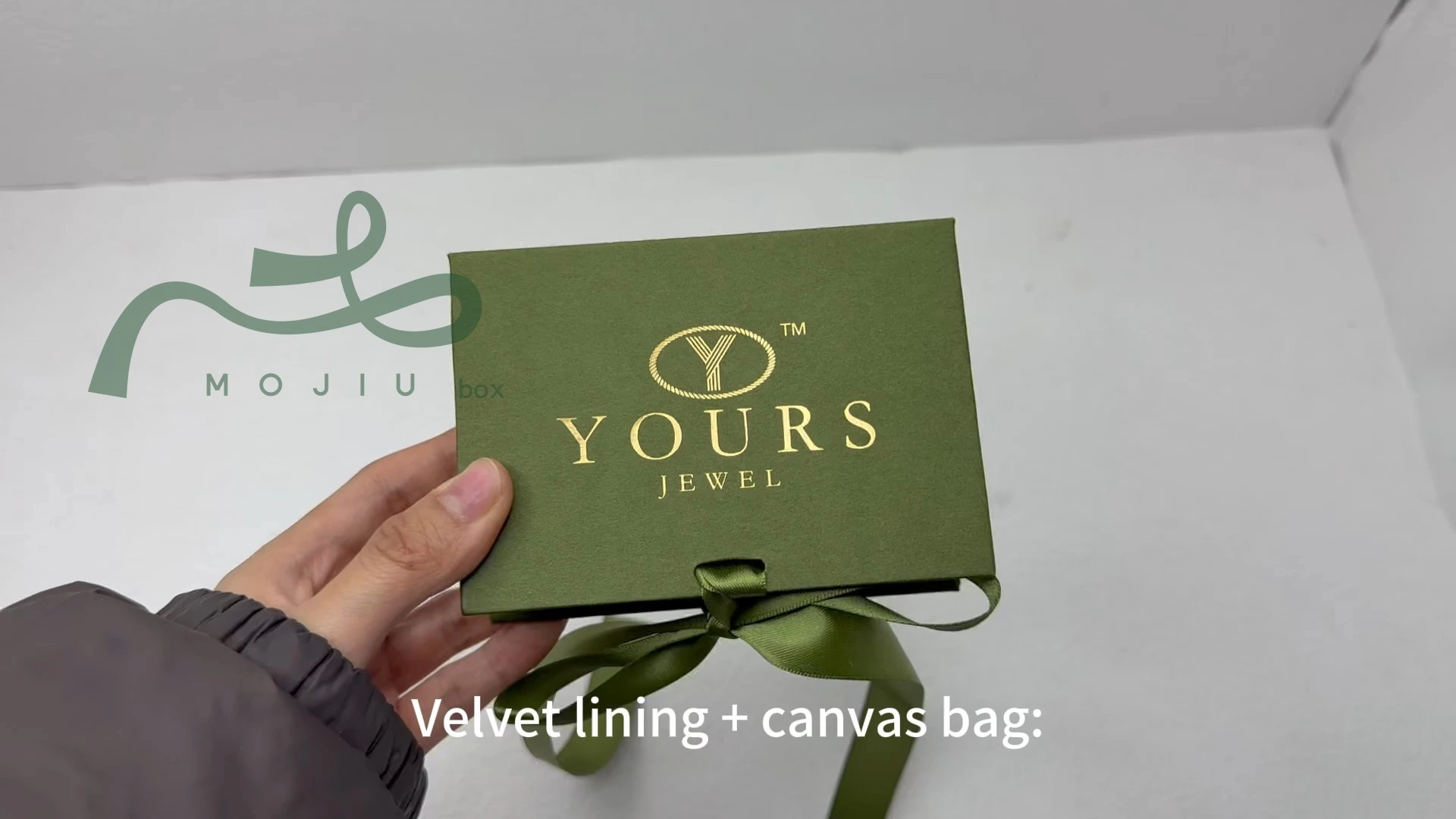 Mojiu Packaging: Scratch-Resistant Custom Packaging Box with Velvet Lining & Canvas Bag – Multi-Scenario, Low MOQ Brand Packaging 1