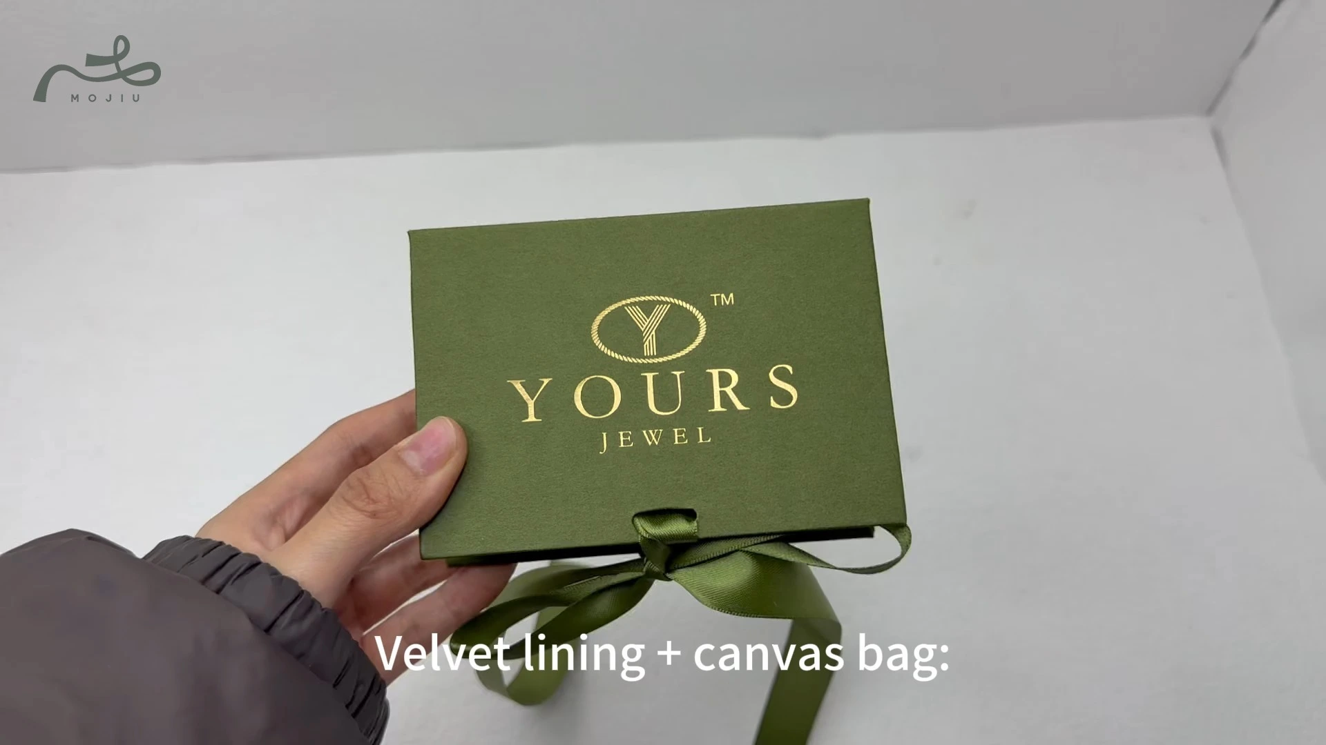 Mojiu Packaging: Scratch-Resistant Custom Packaging Box with Velvet Lining & Canvas Bag – Multi-Scenario, Low MOQ Brand Packaging 1
