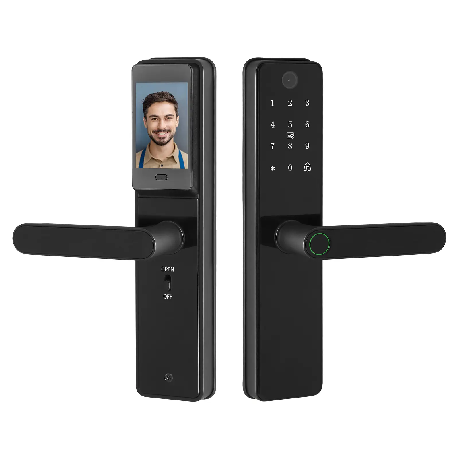 Password Lock Keyless Entry Security Door Lock 1