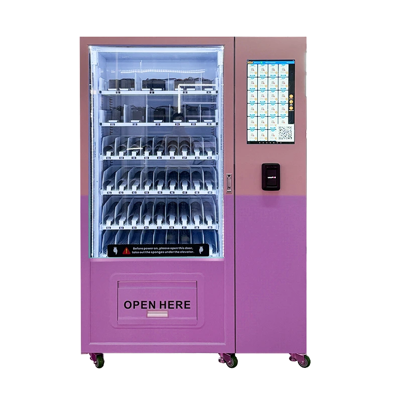 350~600개 용량, 21.5인치 터치스크린, -22℃~20℃의 냉각 범위를 갖춘 셀프서비스 아이스크림 자판기로서 젤라또, 아이스바, 프로즌 요거트 등을 판매합니다.