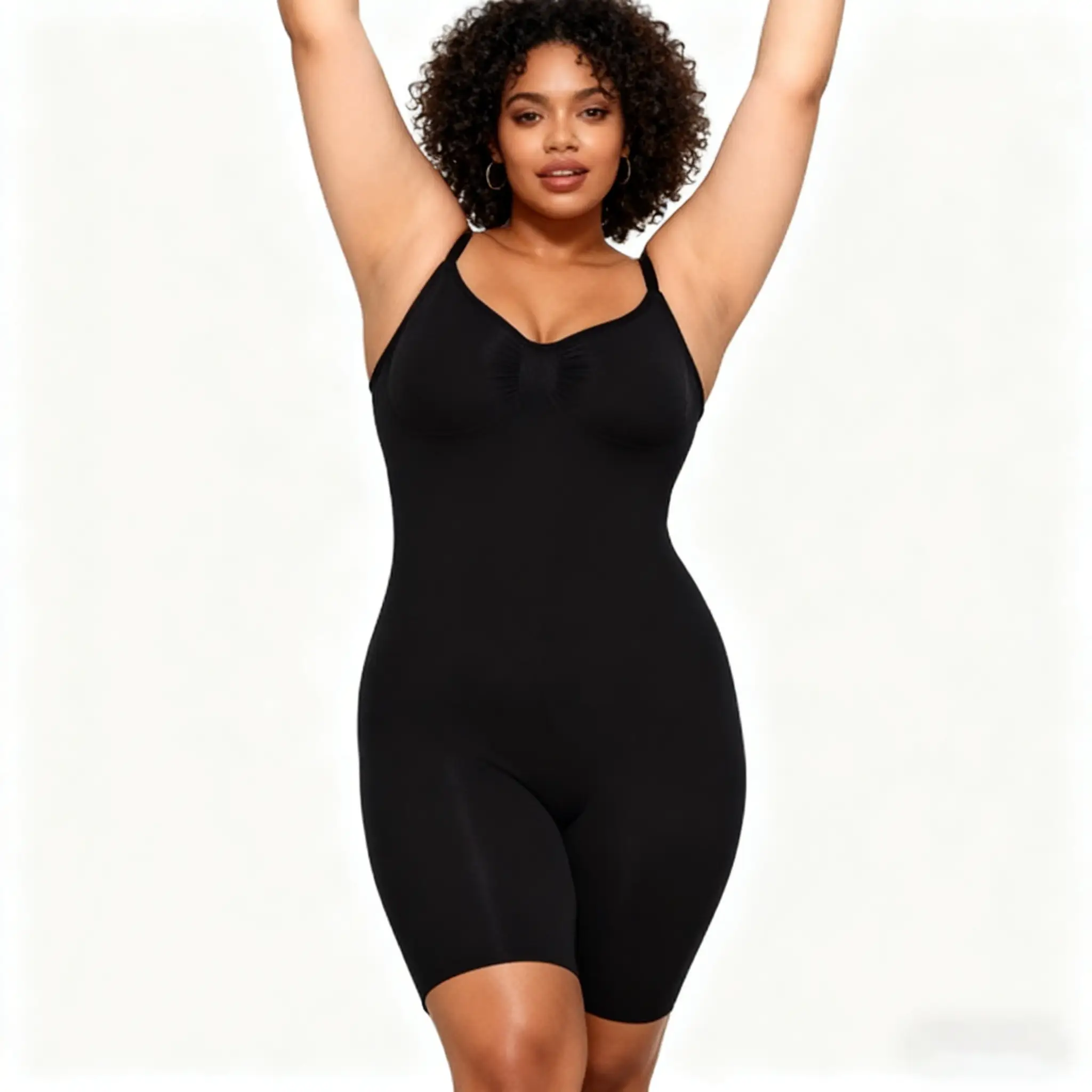 Butt Lift Seamless Bodysuit Tummy Control U-Back Plus Size Faja Body Shaper 1