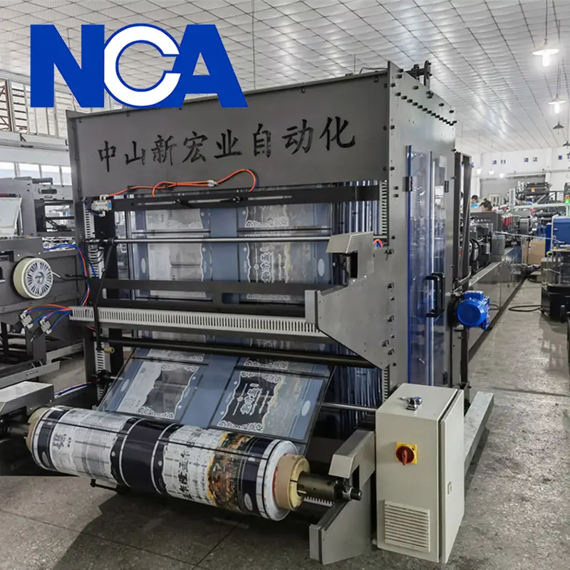 Three-side Seal Bag Making And Handle Welding Machine NCA600SHW 1