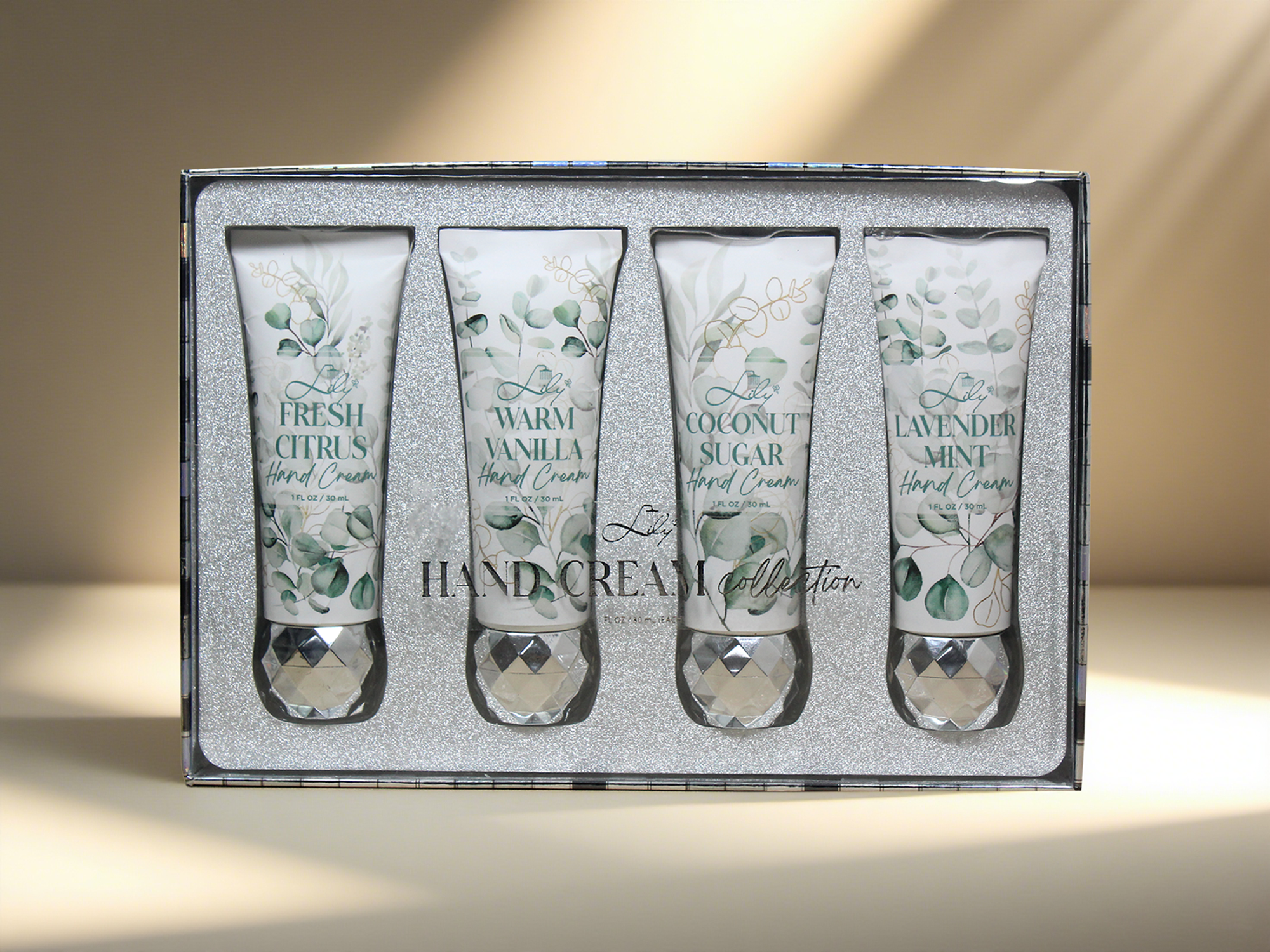 Coleção de Cremes para as Mãos - Cítricos Frescos, Baunilha Quente, Açúcar de Coco e Lavanda e Hortelã (30 ml cada) 1