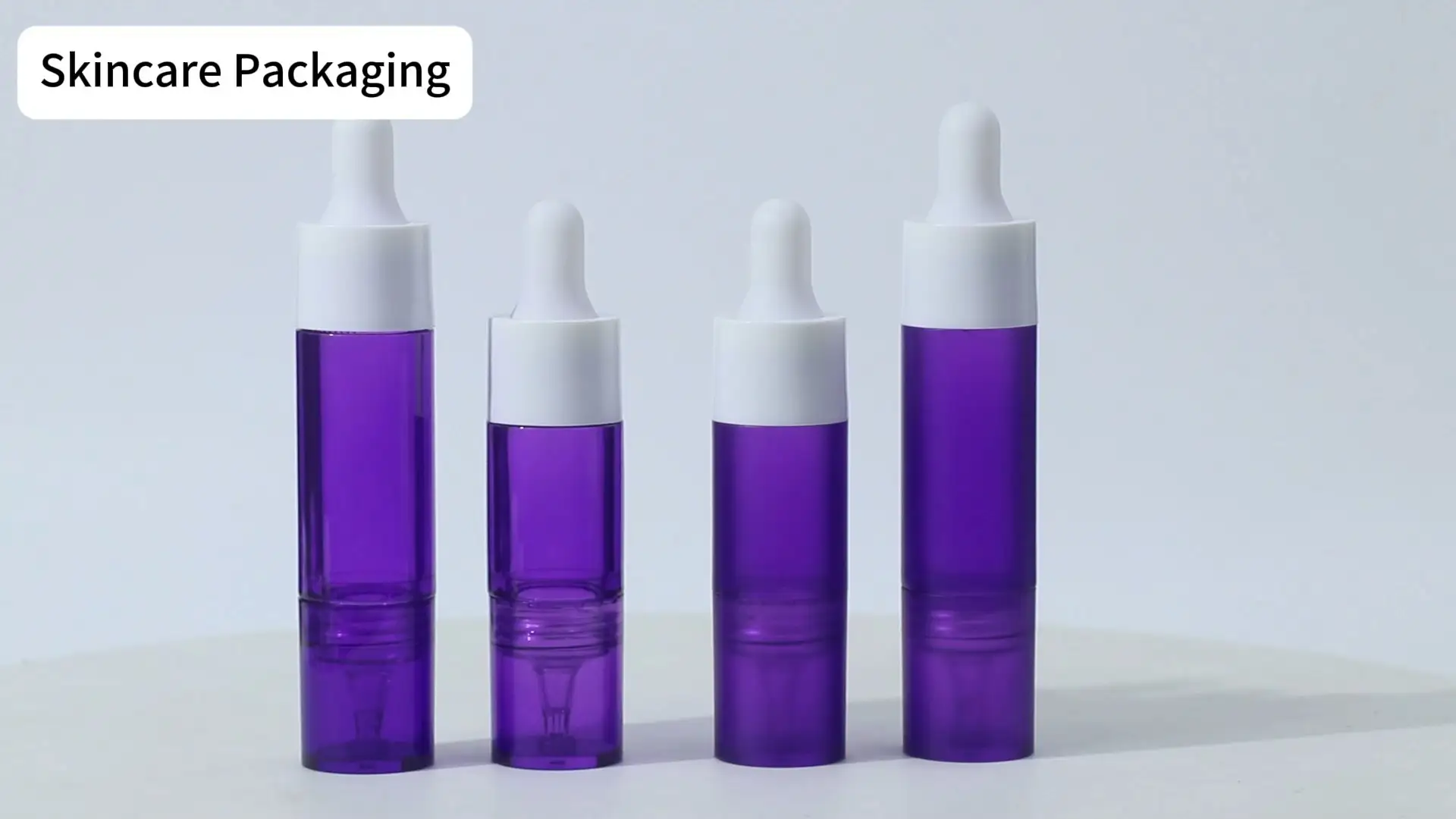 Las nuevas botellas de esencia de doble cabezal de 15 ml y 20 ml se pueden reemplazar con boquillas cuentagotas. 1