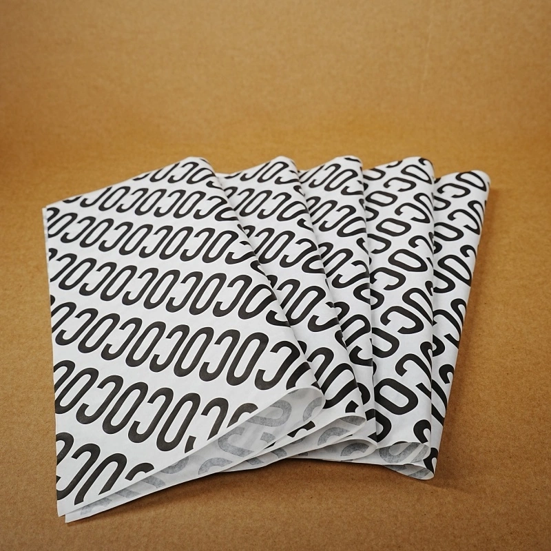 WELM Packaging Customized Size Logo Eco-friendly Recyclable Baking Fast Food Restaurant Greaseproof Paper Packaging 1