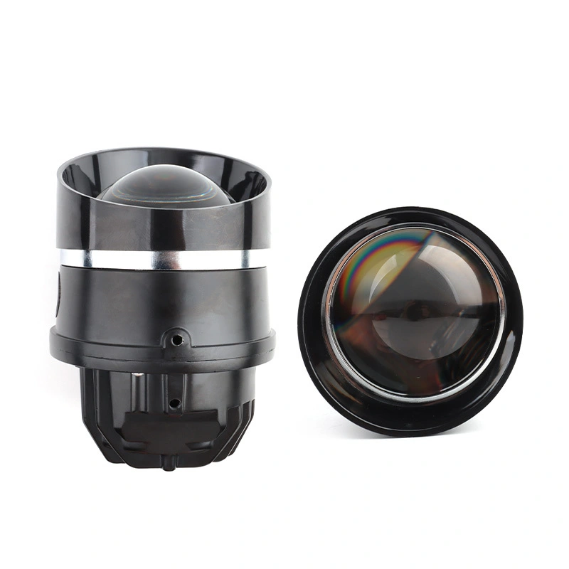 27W 36W Fog LED Car Light Biled Projector Lens 3.0inch Universal Tricolor Light 3000K 6000K Fog Biled Projector Lens 1