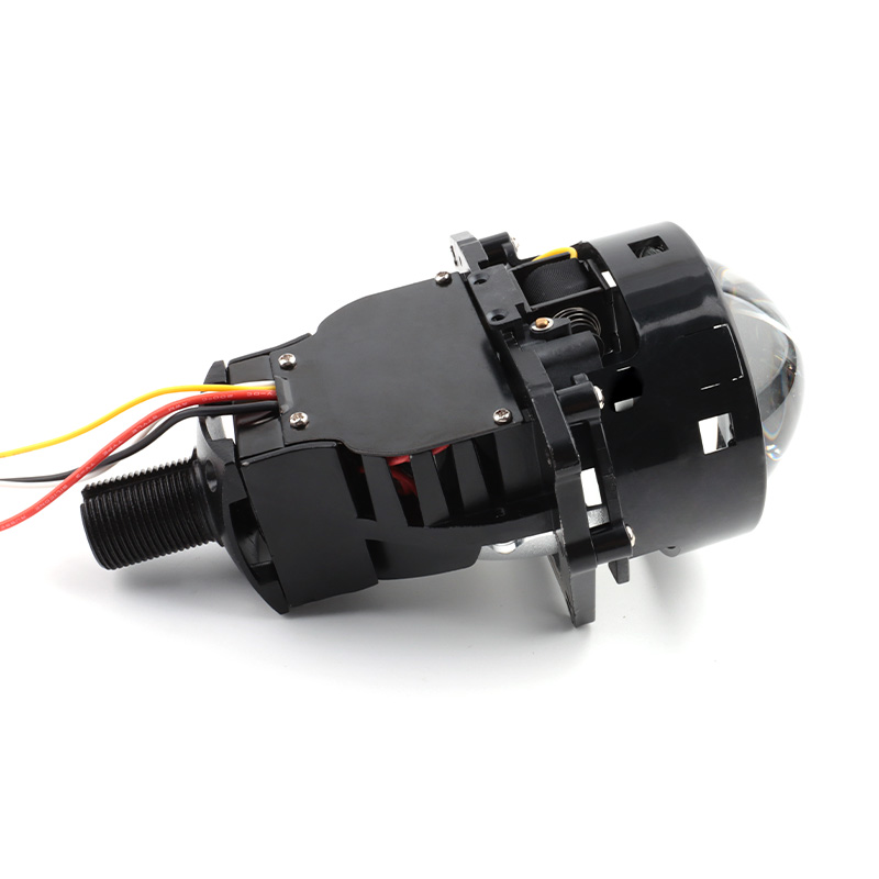 Vehicles LED Headlamp 120W 6500K LED Light Car Headlight Replace HID Bixenon 6500K Lossless Bi Led Projector Lens 2