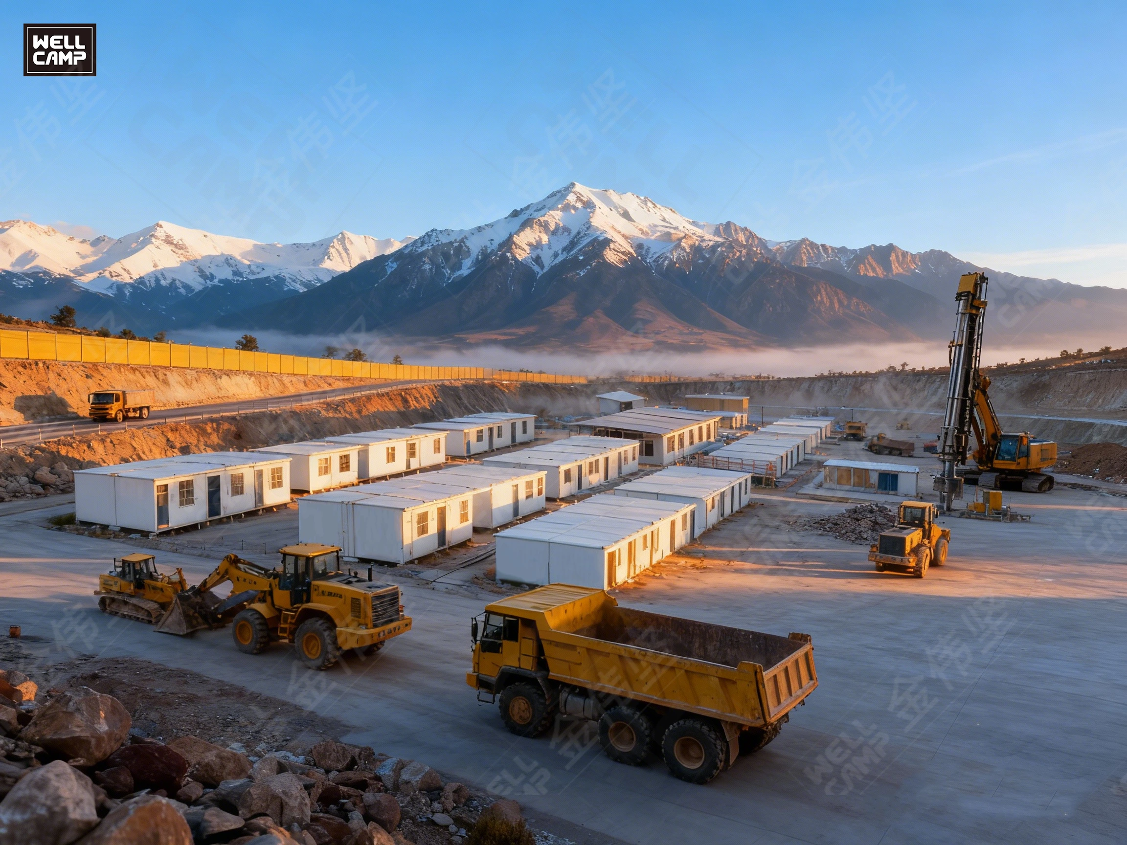 WELLCAMP Expandable Container House Steel Sandwich Panel for Dormitory Accommodation Modern Design Low Cost Easy Installation 1