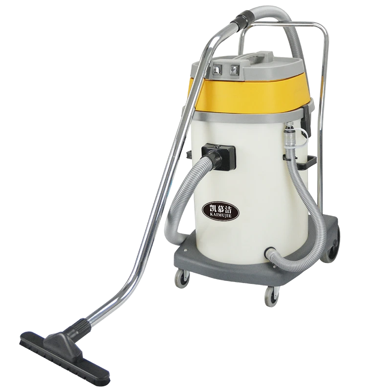 2000W industrial grade vacuum cleaner 60L large capacity plastic bucket factory hotel water suction machine super strong power 1