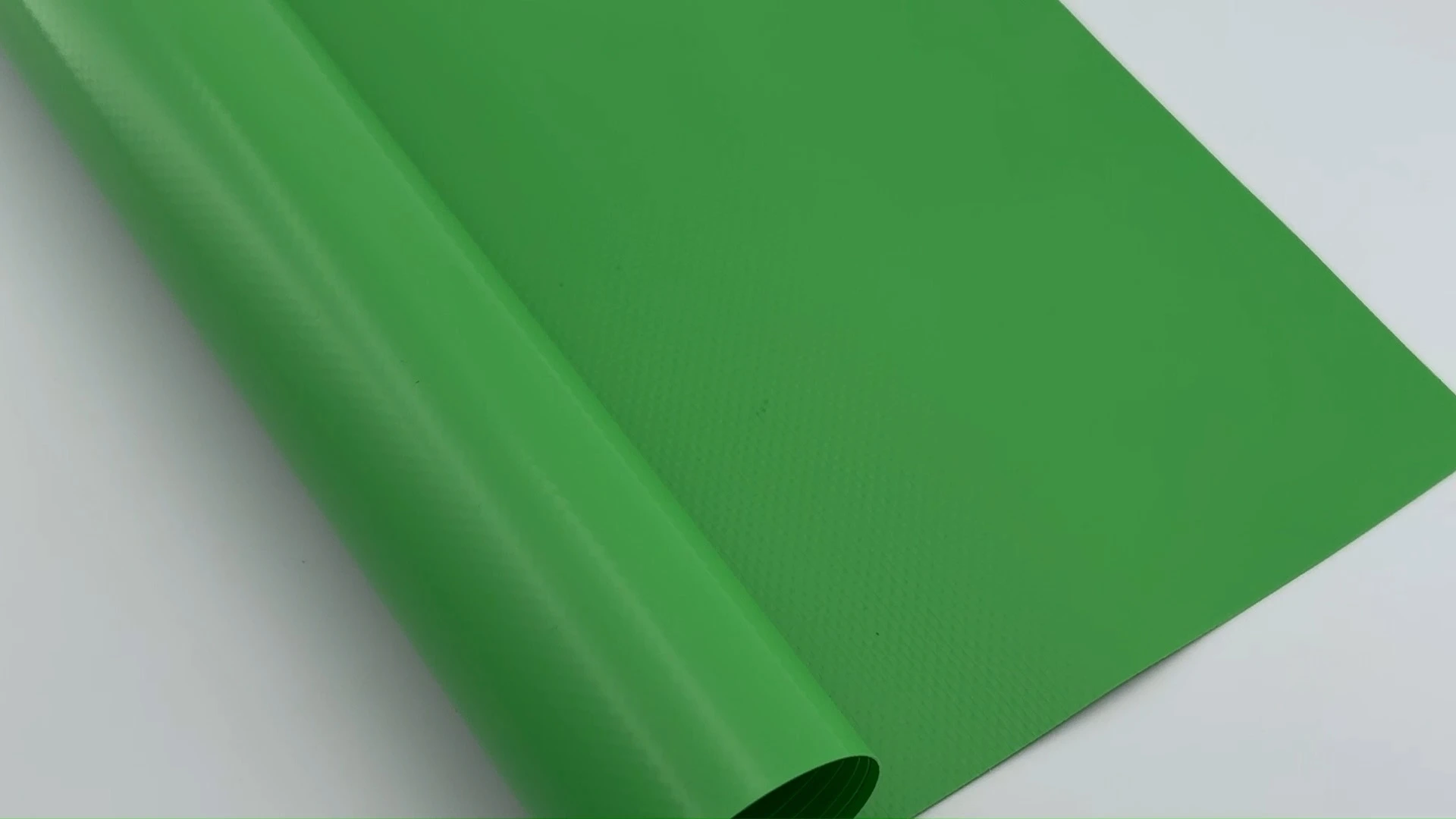 Eco-friendly Green PVC Coated Tarps 1