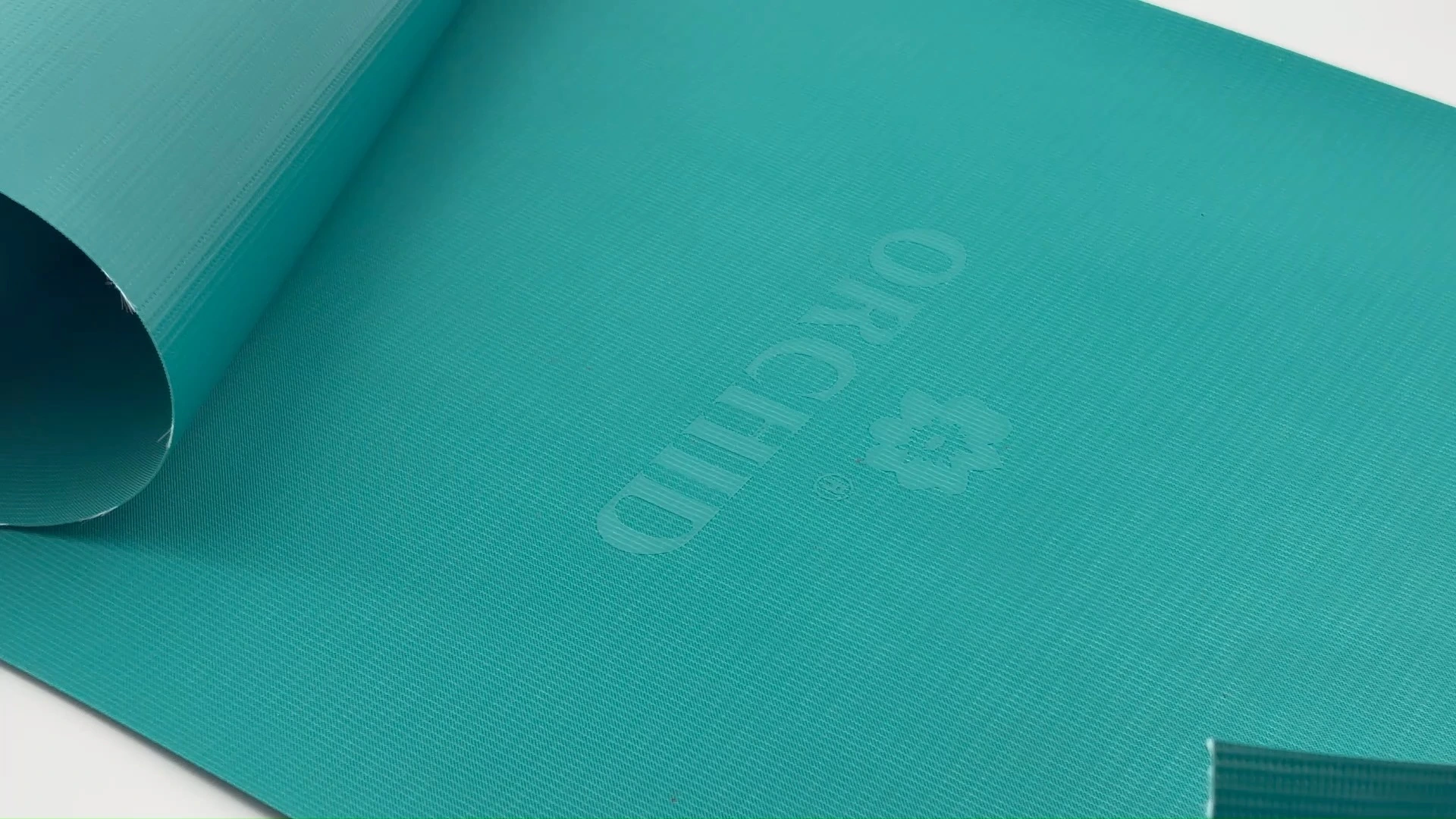 ORCHID Embossed Olive PVC Tarpaulin 1