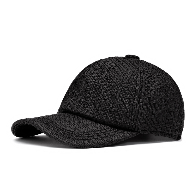 Stilvolle Strohhüte – Retro-Baseballkappen für Damen und Herren | Atmungsaktiv und vielseitig 6