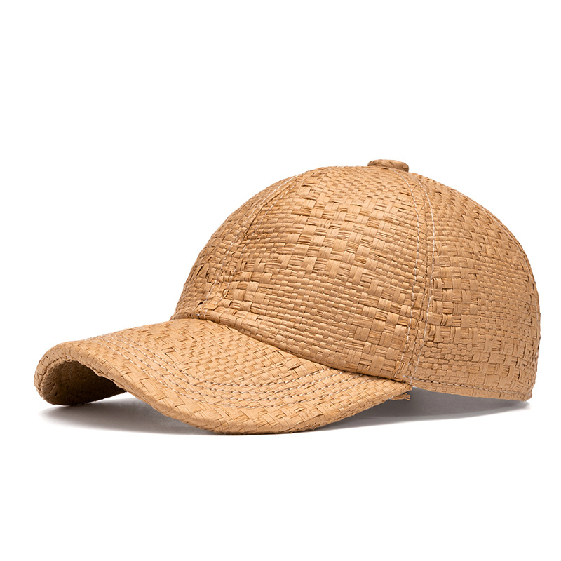 Stilvolle Strohhüte – Retro-Baseballkappen für Damen und Herren | Atmungsaktiv und vielseitig 7