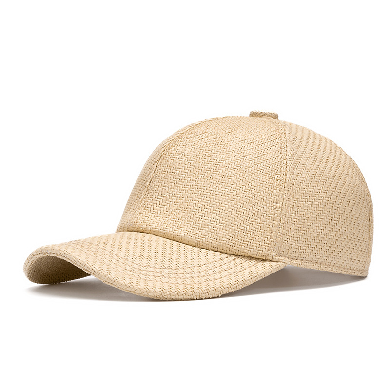 Stilvolle Strohhüte – Retro-Baseballkappen für Damen und Herren | Atmungsaktiv und vielseitig 13