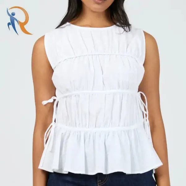 TIE TOP WHITE 1