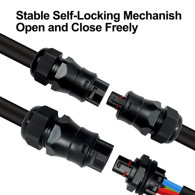 NSPV Solar AC Connector 3C 3 pins 2