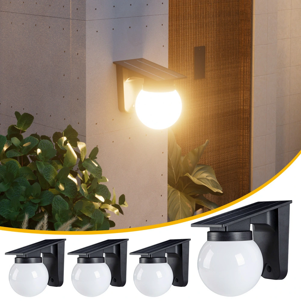 Solar Outdoor Wall Lights Home Lighting Street Lamps Balcony Atmosphere Sphere 1