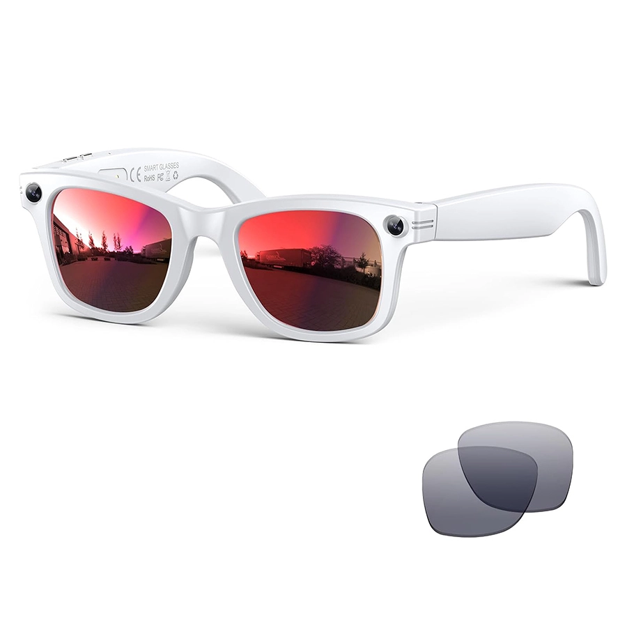 AI Glasses 8MP 2K HD Camera Smart Sunglasses for Men Women 610 1