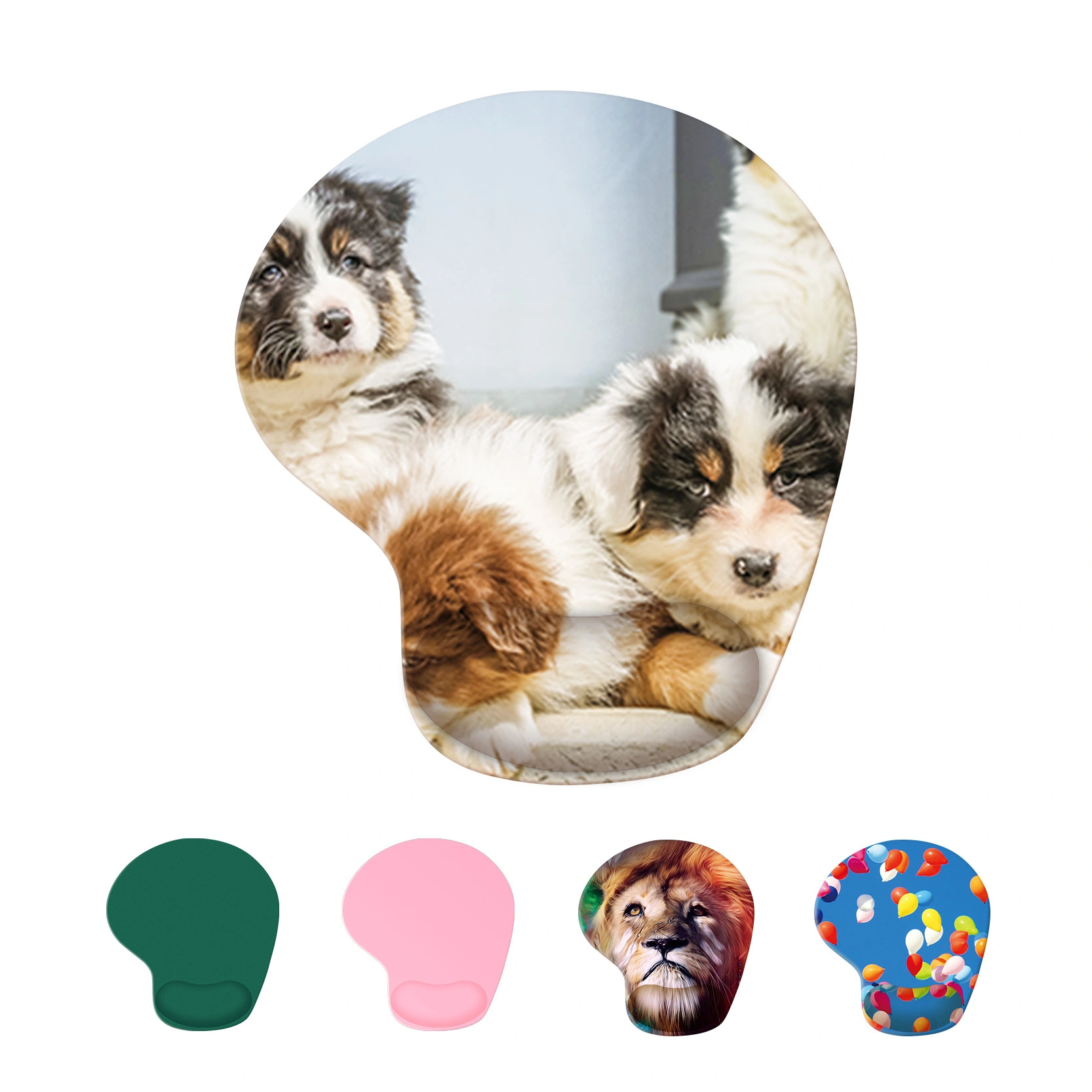 KLH-3027 Ergonomic Gel Mouse Pad with Wrist Support *240×212×20mm | All-Day Comfort for Modern Workspaces* 1