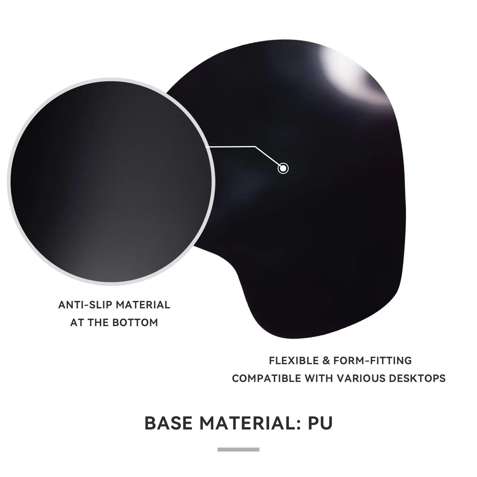 Gel Mouse Rest with Custom Services for Daily Office Work 3