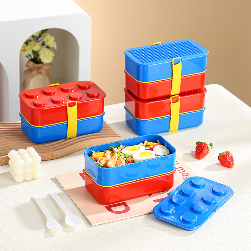 Creative Building Blocks Tableware Set: Turn Mealtime into Creative ...