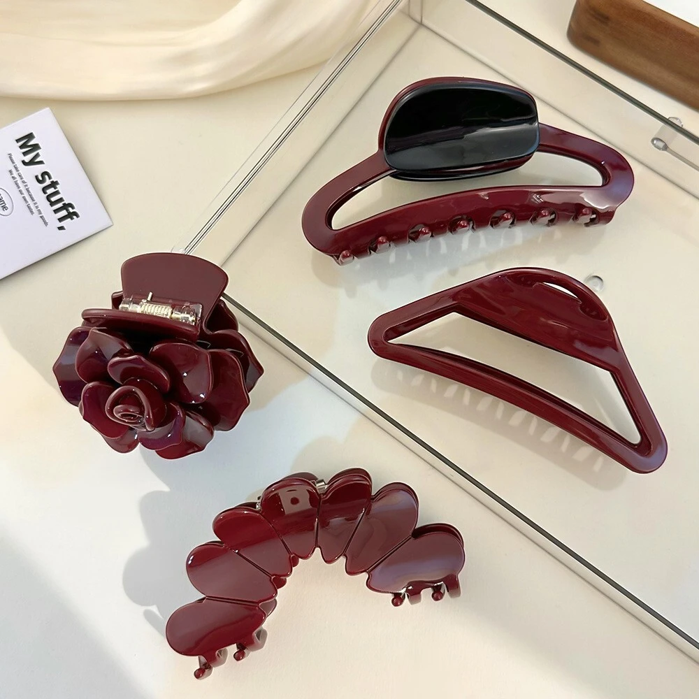 Christmas-themed bow hair clips and hair accessories for women 1