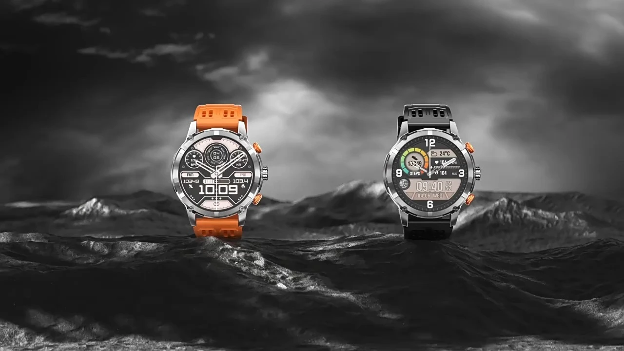 X3 Smart Watch 1.73 Inch AMOLED Screen, Altitude Pressure, Compass, 900mAh Battery, Smart Outdoor Sports Fitness Watch 1