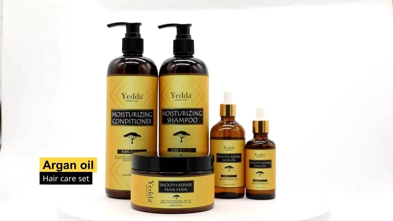 Organic Moroccan Argan Oil Care Essence, repairs frizzy hair and maintains hair health-1777341744479377 1