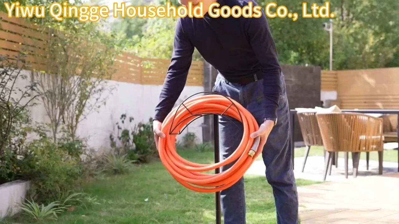 Bocal de mangueira de jardim retrátil, flexível e expansível, leve, de borracha, personalizável. 1