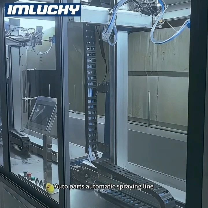 Professional Automatic Painting Line for Automotive Plastic Parts 1