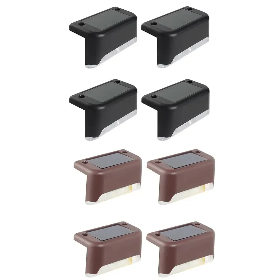 Rechargeable LED Solar Path Stair Outdoor Light For Garden Yard Fence 1