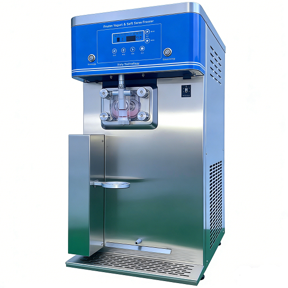 Máquina de sorvete expresso semiautomática Kaesid | Comercial de mesa, fácil de usar 1