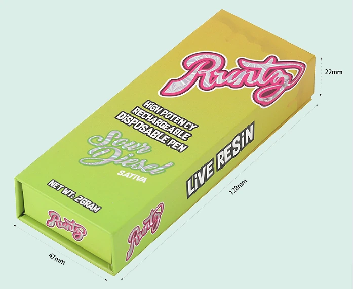 Customized luxury magnetic box gift package vape cartridge packaging from IPACK package 1