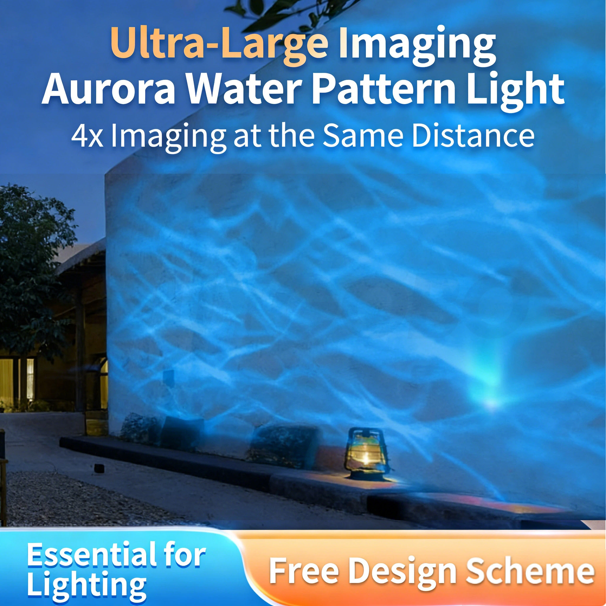 جهاز عرض نمط الماء أورورا المتين 1