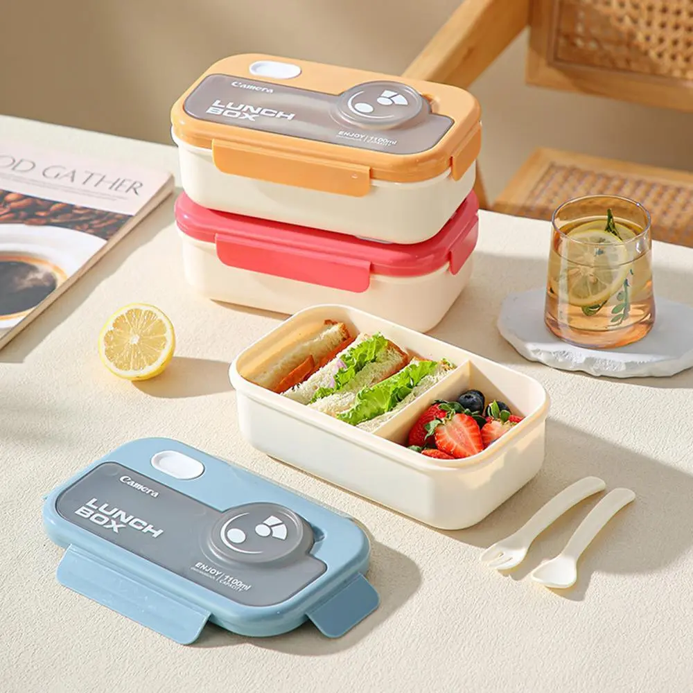 Hongxing Microwave Safe Lunch Box Containers, Creative Camera Style Lunch Box 1