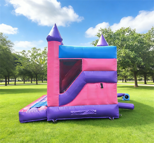Inflatable Castle with Slide Jumping Bouncy Castle 3