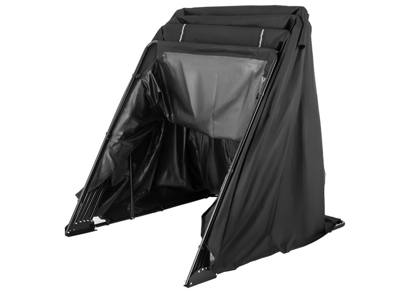 The Guardian Pro: 420D Retractable Motorcycle Shelter | Heavy-Duty All-Weather Storage Tent 1