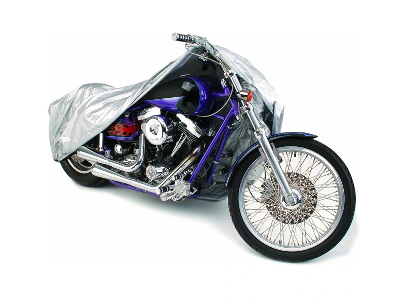 AquaShield Pro 300D Fleet Grade Motorcycle Cover | Silver Coated, Waterproof & UV Safeguard 1