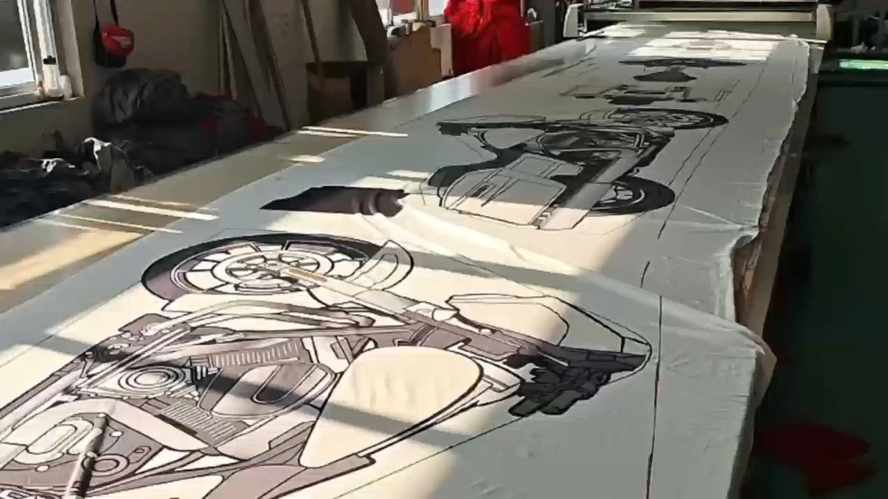 درع المعرض: غطاء داخلي مبطن بالصوف وقابل للتخصيص بالكامل لحماية العلامة التجارية واللمسة النهائية 1