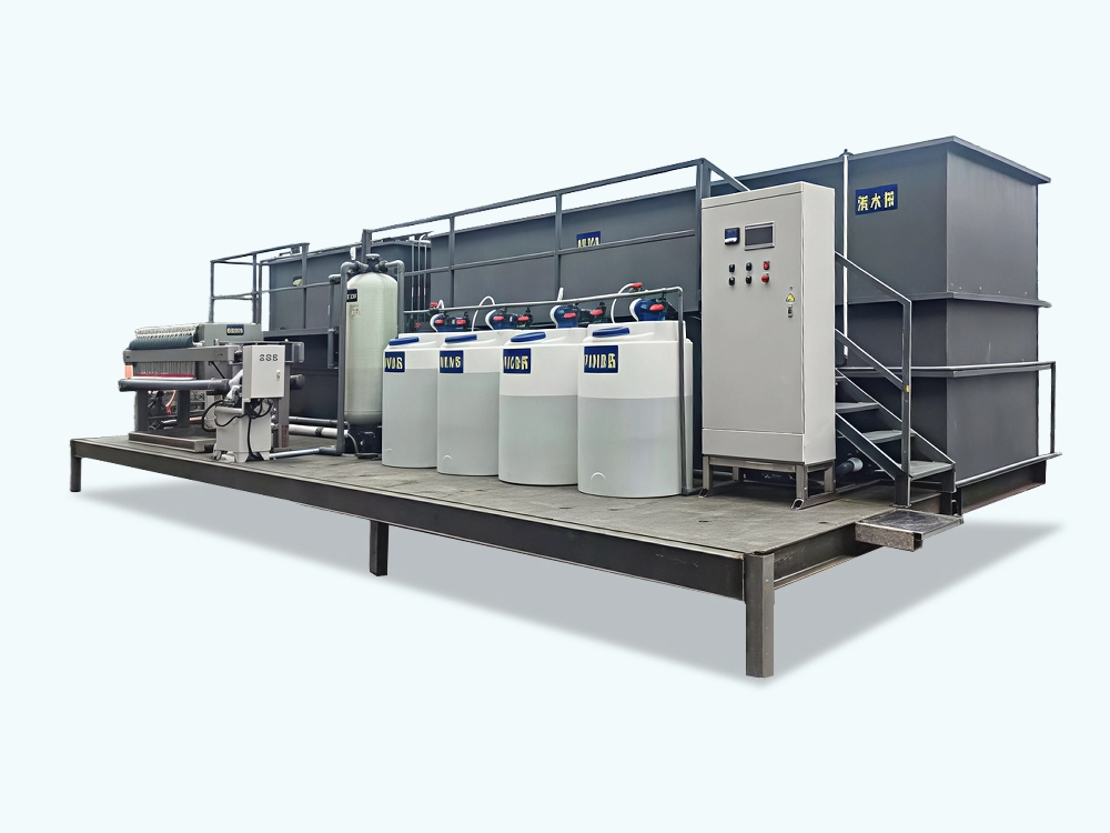 QILEE  QL-DAF Containerized Physico Chemical Water Treatment System Advanced Non-Soluble Contaminant Removal for Industrial Wastewater 1