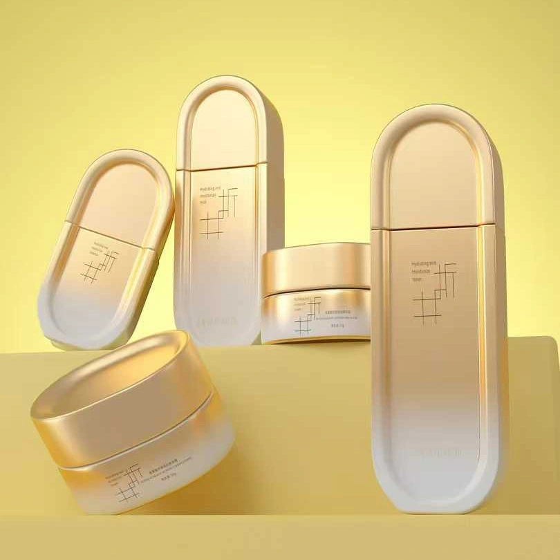 Кремовая стеклянная банка