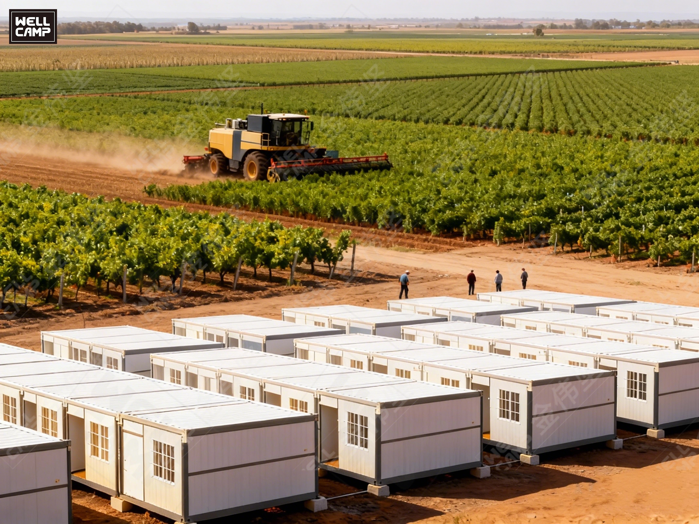 Plantation Camp Folding Container House – Quick-Build Modular Housing for Agriculture Projects 1