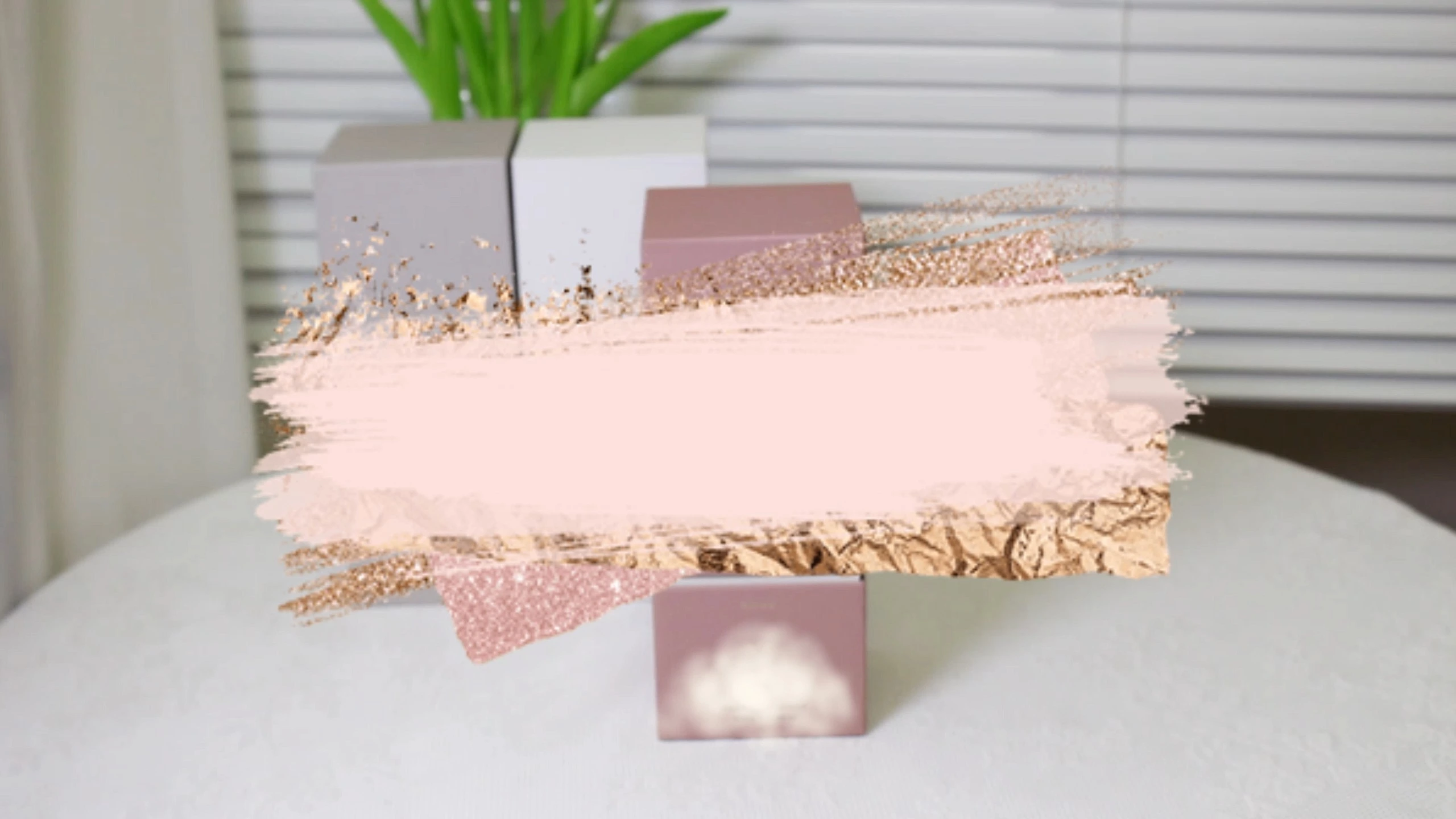 CF Rigid Packaging Recycled Materials Two Tone Color Style Luxury Cosmetic Candle Jewelry Products Storage Gift Box 1