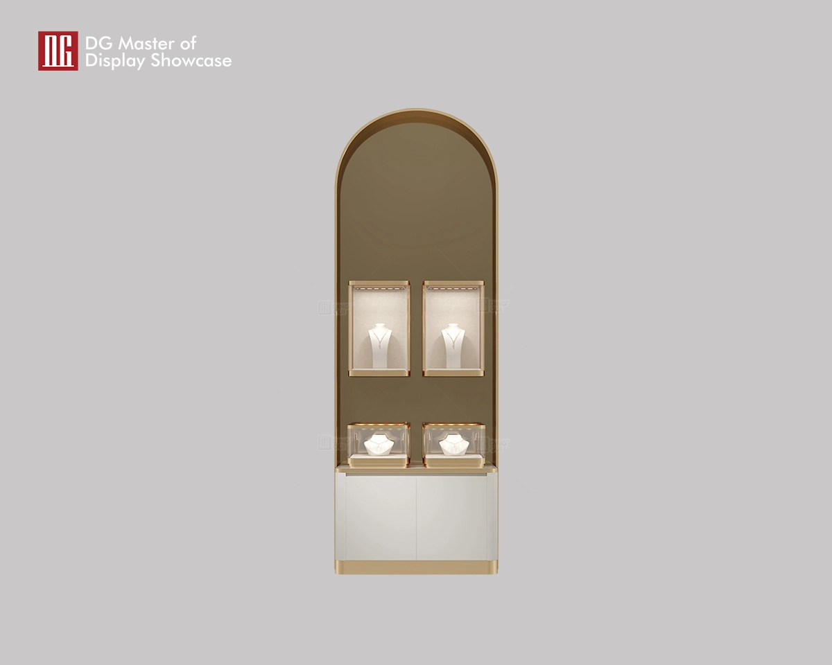 خزانة حائط فاخرة للمجوهرات والساعات من دي جي 1