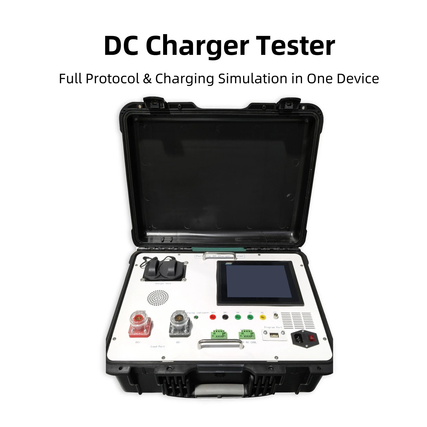 Testeur de chargeur CC portable UE avec autodiagnostic - Pièces et accessoires pour véhicules électriques 1