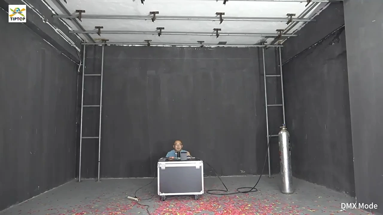 Multi-Angle Remote Control CO₂ Jet Column Machine with DMX512 Electronic Smoke Special Effects 1