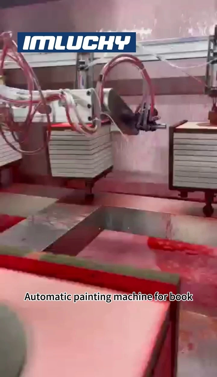 Automatic painting machine for book 1