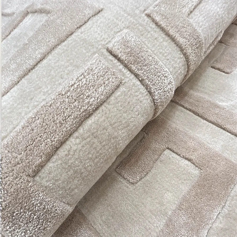 Alfombras y tapetes de lana de gran tamaño para sala de estar. Alfombras tejidas a mano. 1