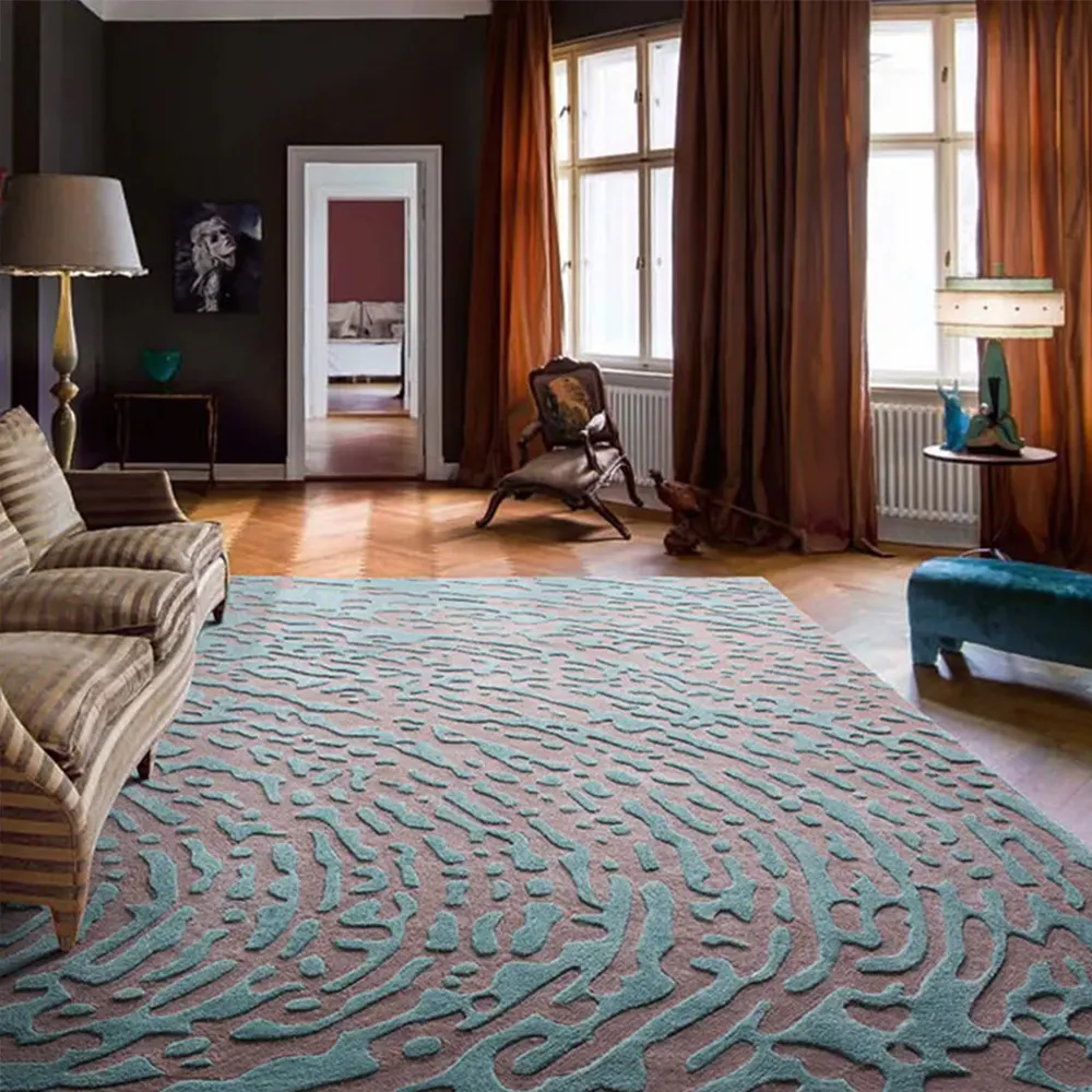 Alfombras modernas para sala de estar, alfombras lavables para sala de estar, alfombras de pelo alto para decoración del hogar, alfombras grandes para sala de estar. 1